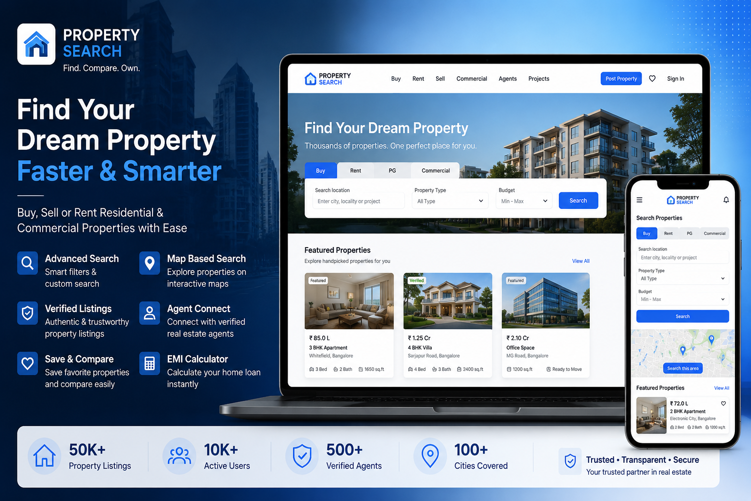 Property Search – Real Estate Listing Platform